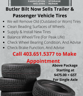 flyer image for tire sales